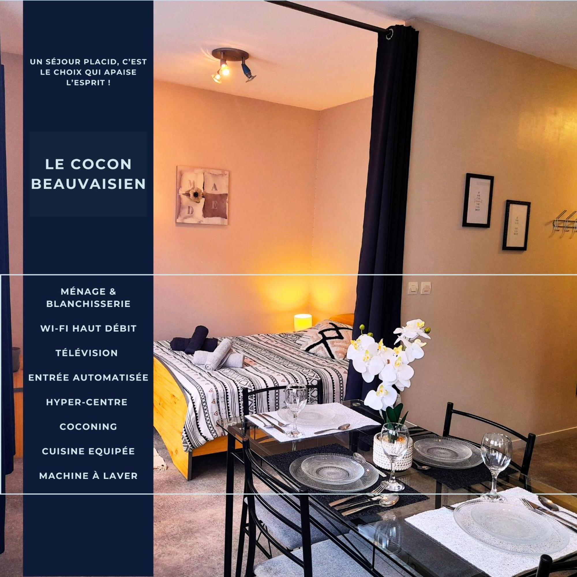Le Cocon Beauvaisien - Centre Ville Proche Gare ภายนอก รูปภาพ